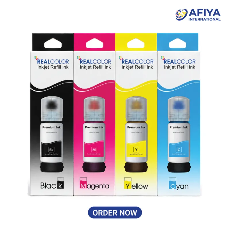 Real Color 003 Ink Bottle Full Set (4 Color)