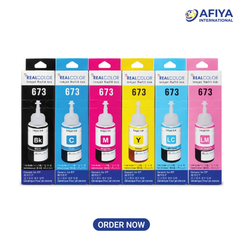 Real Color 673 Ink Bottle (6 Color) Full Set Price in Bangladesh