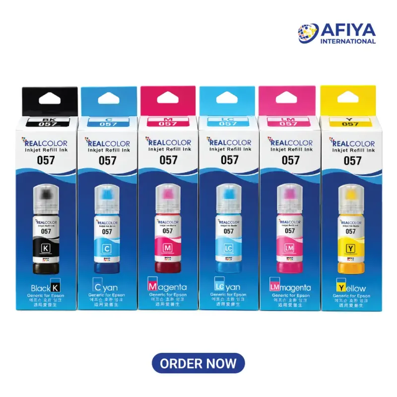 REALCOLOR 057 6 Color Inkjet Refill Ink