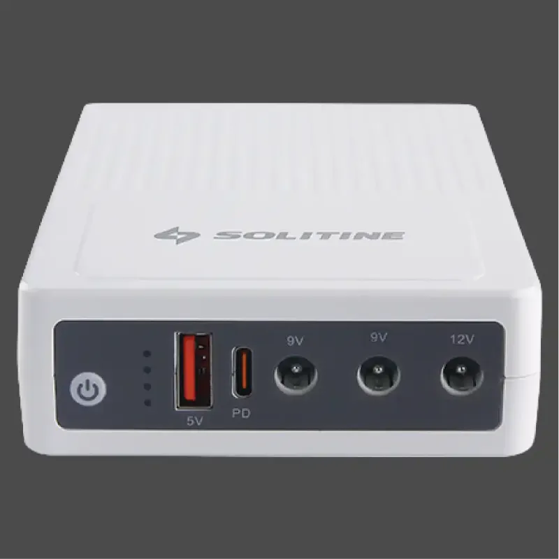 Solitine SOL-604 Premium 10000mAh Mini DC UPS-2