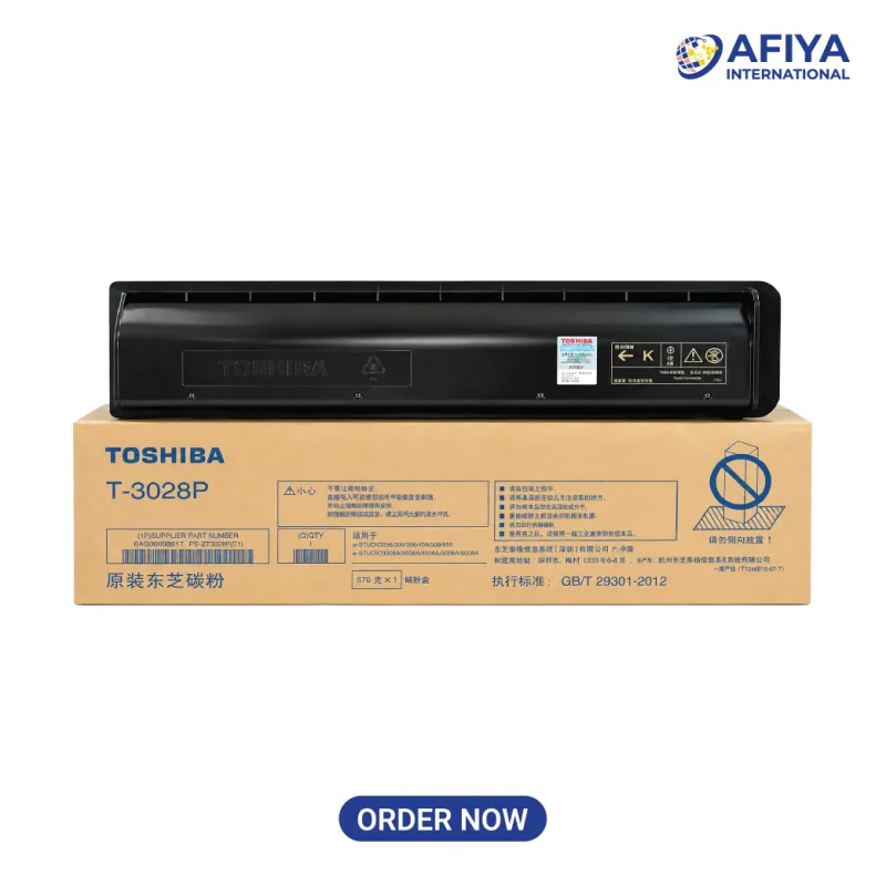 Toshiba T-3028P Original Black Toner Cartridge