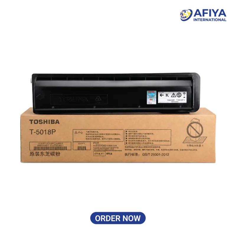 Toshiba T-5018P Original Black Toner Cartridge