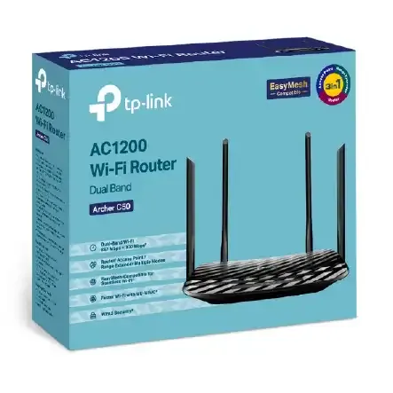 TP-Link Archer C50 AC1200 Dual-Band 4-Antenna Smart Wi-Fi Router-4